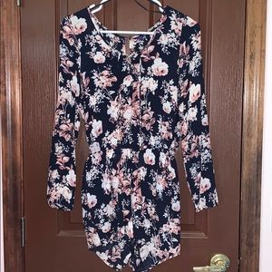Aeropostale long sleeve romper